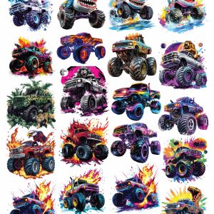 DTF SET (Monster truck 2)